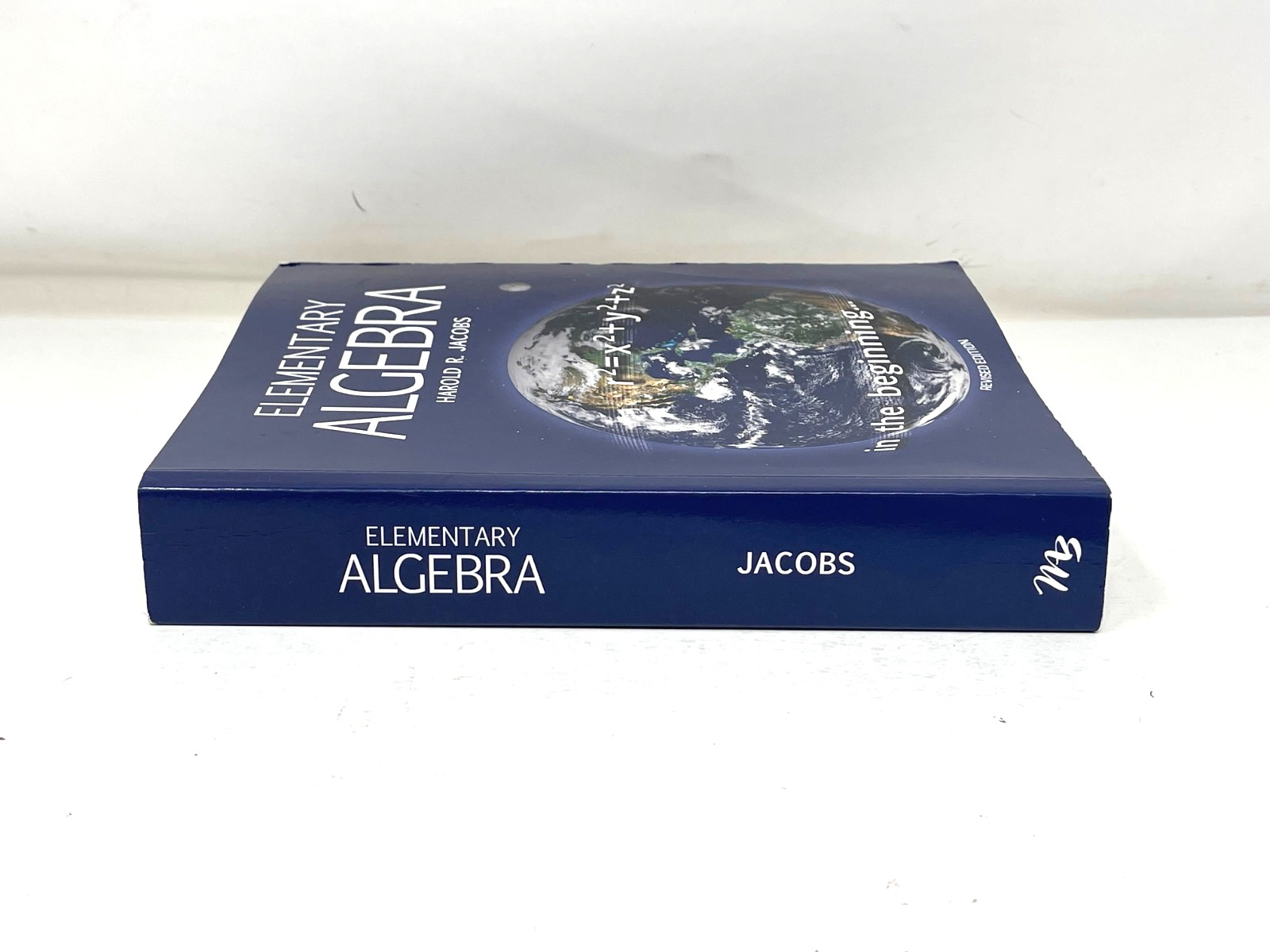 Master Book Elementary Algebra by Harold Jacobs Revised Edition