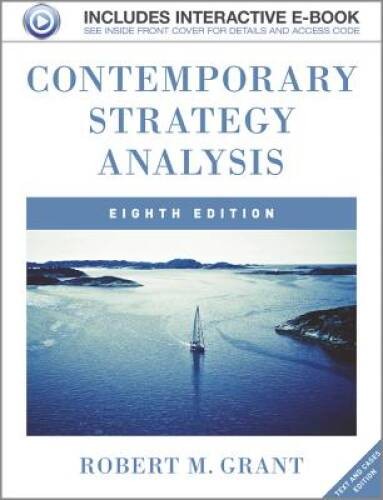 Contemporary Strategy Analysis: Text and Cases – Paperback – VERY GOOD