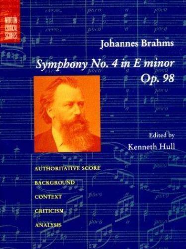 Symphony No. 4 in E Minor, Op. 98 by Brahms, Johannes