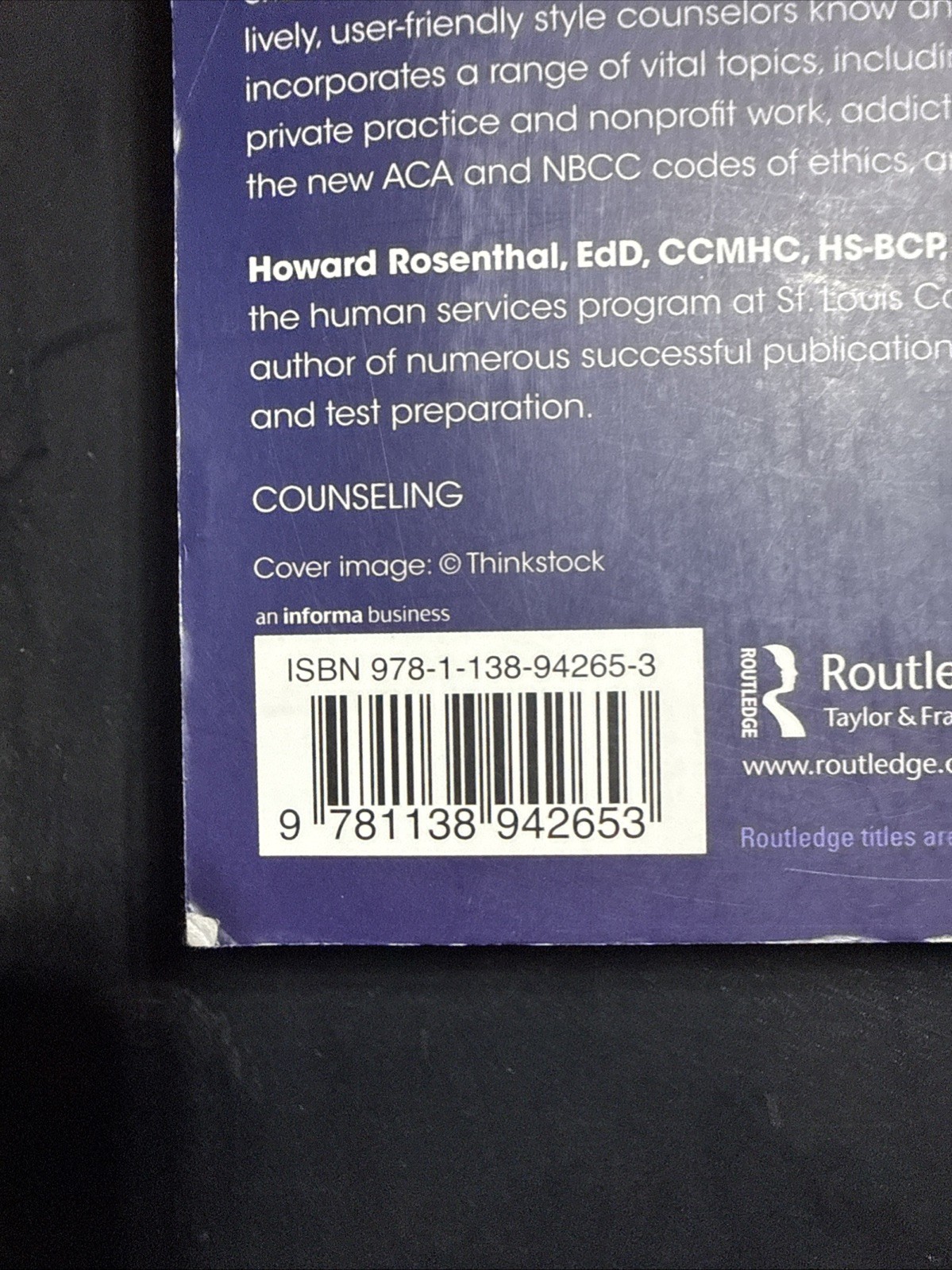Encyclopedia of Counseling : Master Review and Tutorial for the National
