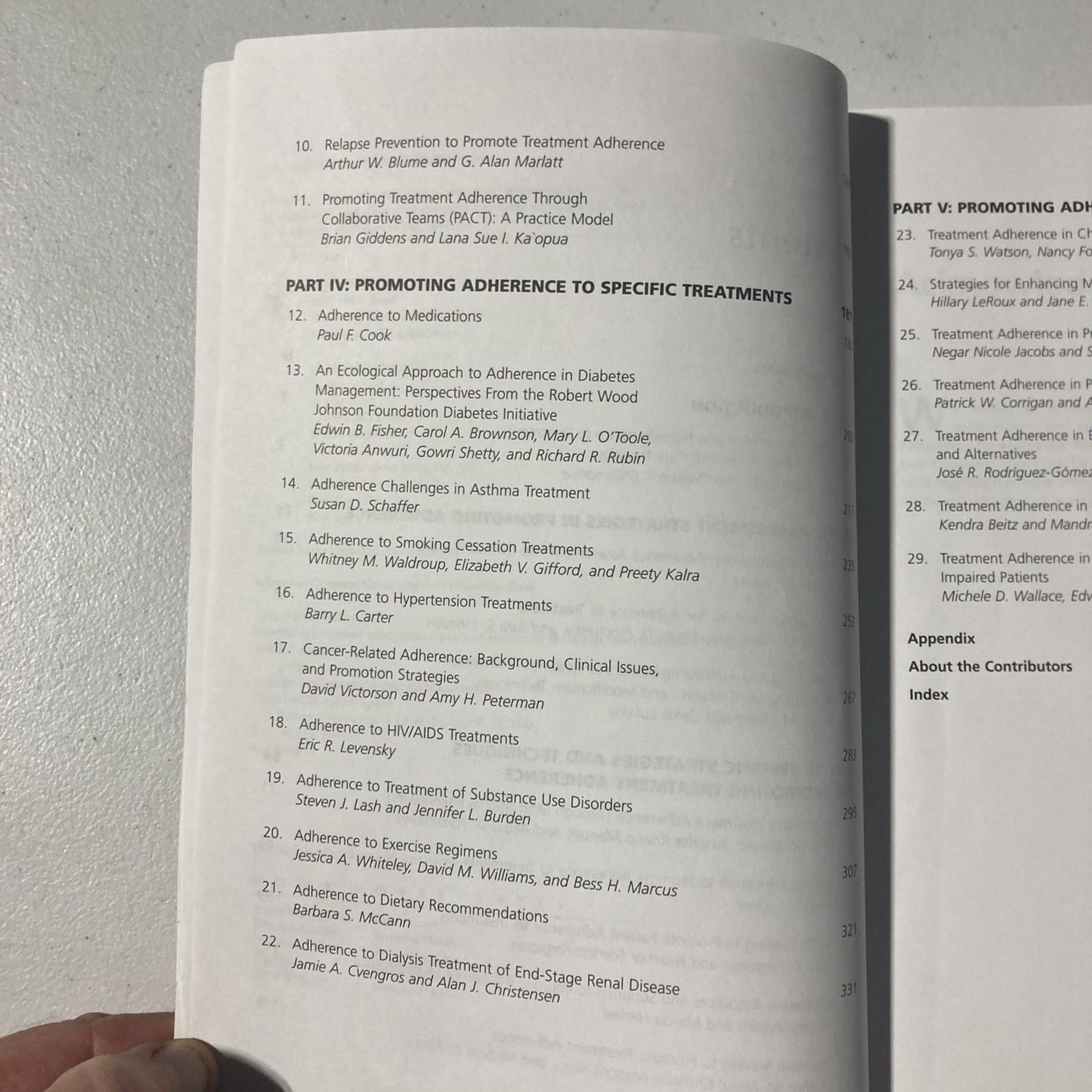 Promoting Treatment Adherence : A Practical Handbook for Health Care Providers